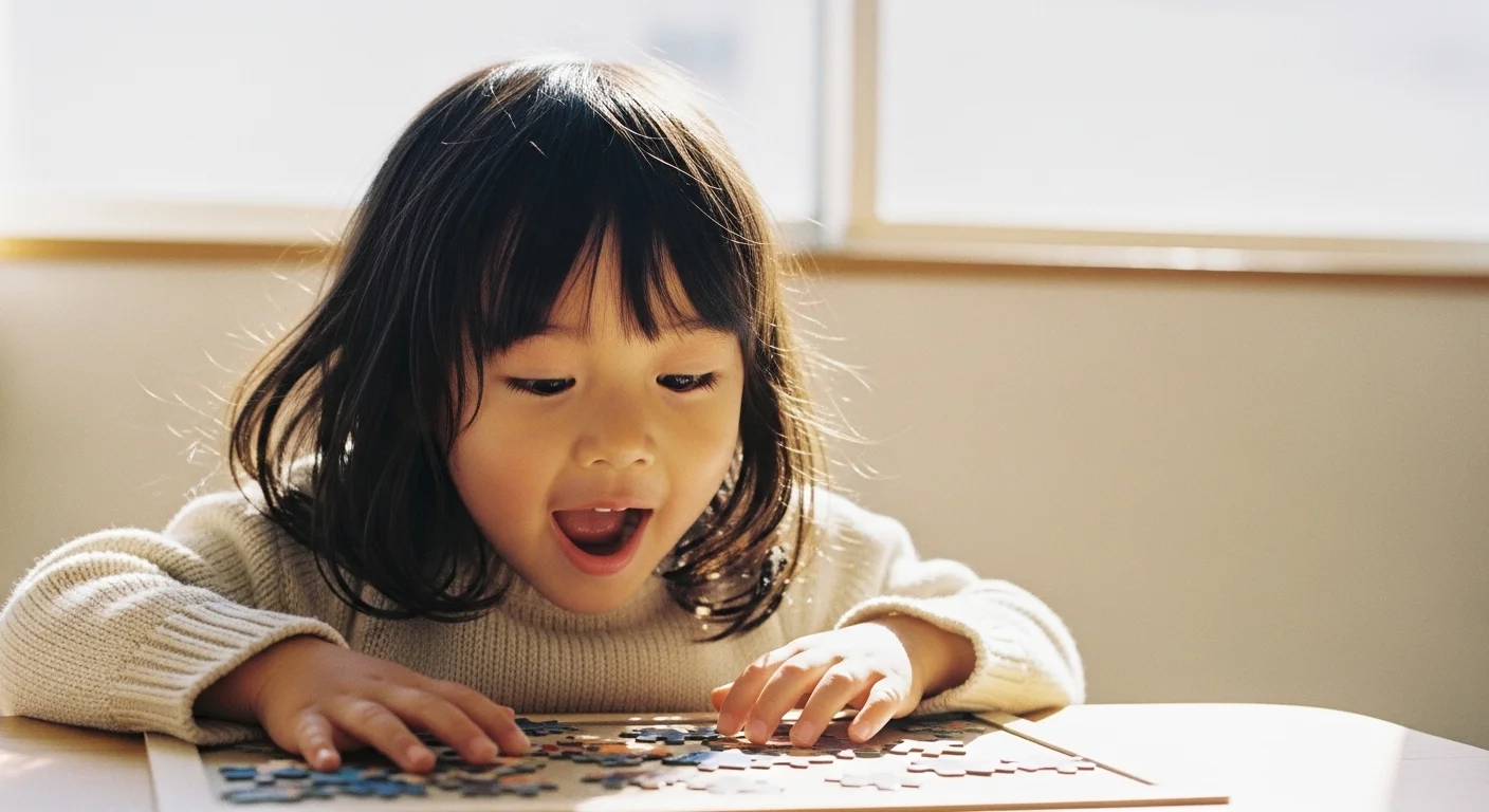 集中してお絵かきに取り組むお子様