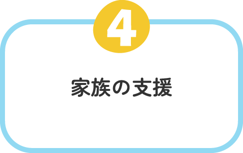 家族の支援